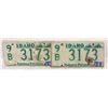 Image 1 : IDAHO MATCHING LICENSE PLATES