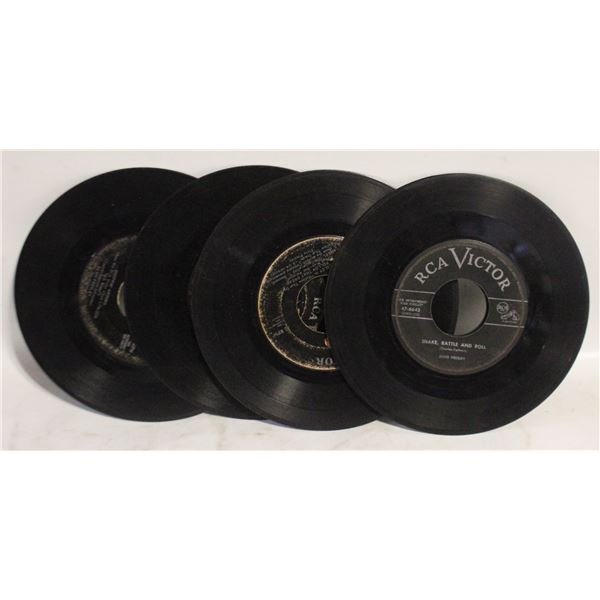 RCA VICTOR BLACK LABEL 5 ELVIS RECORDS