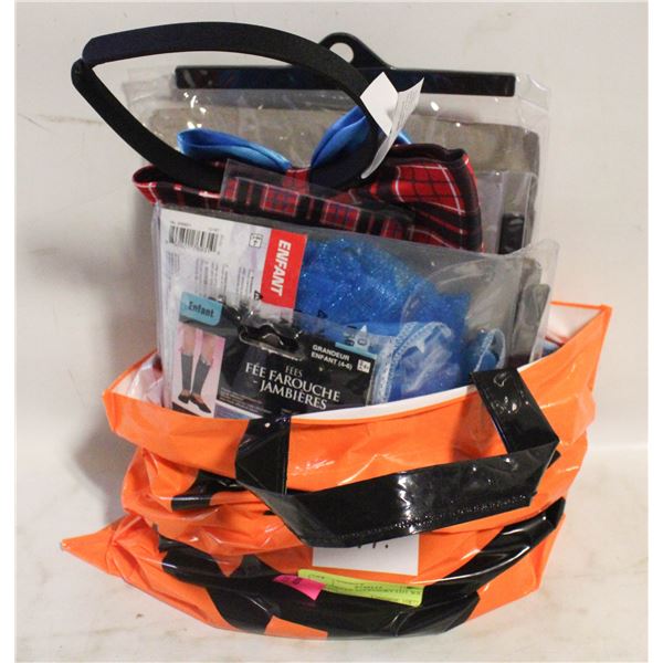 HALLOWEEN ACCESSORY LOT WIG MARVEL