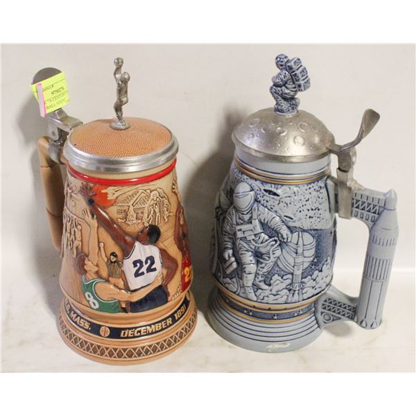 VINTAGE "A CENTURY OF BASKETBALL STEIN"