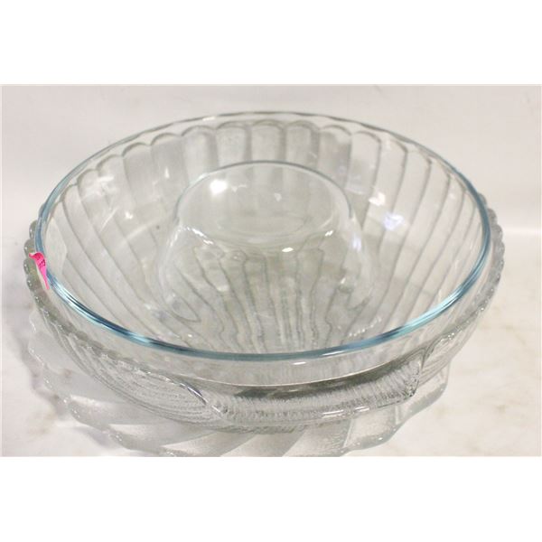 VINTAGE PYREX USA CLEAR GLASS ITEMS