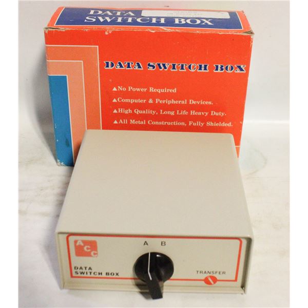 ACC DATA SWITCH BOX NEW IN BOX RS-232AB