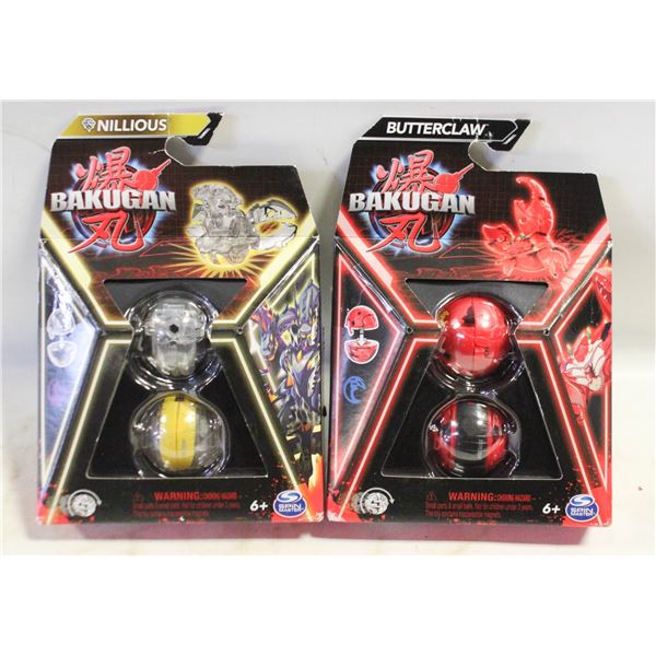 BAKUGAN 2023 BUTTERCLAW & NILLIOUS