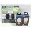 Image 1 : WIFI SMART OUTLETS WITH 2 RECHARGEABLE