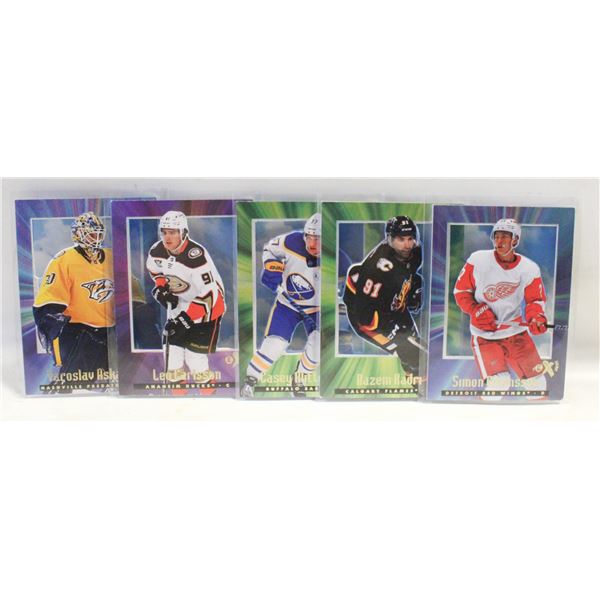 5-CARD NHL LOT: 5X SKYBOX E-X 2000