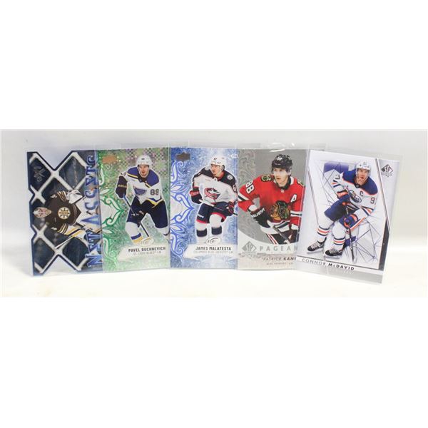 5 CARD LOT REFRACTORS ETC MCDAVID,
