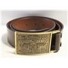 Image 1 : LEVI STRAUSS & CO. BROWN LEATHER BELT