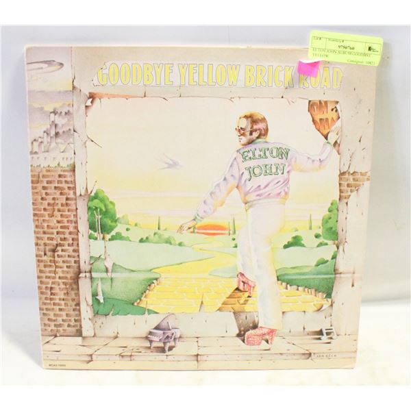 ELTON JOHN ALBUM GOODBYE YELLOW