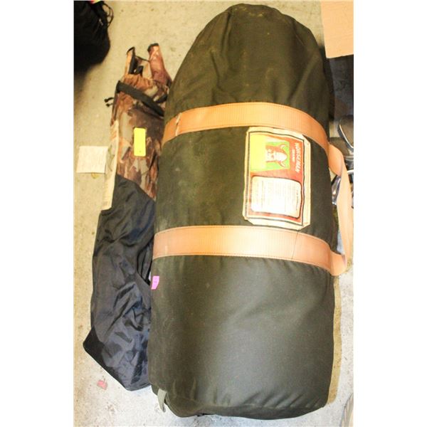 NORSEMAN SLEEPING BACK 4LB & CAMO CHAIR