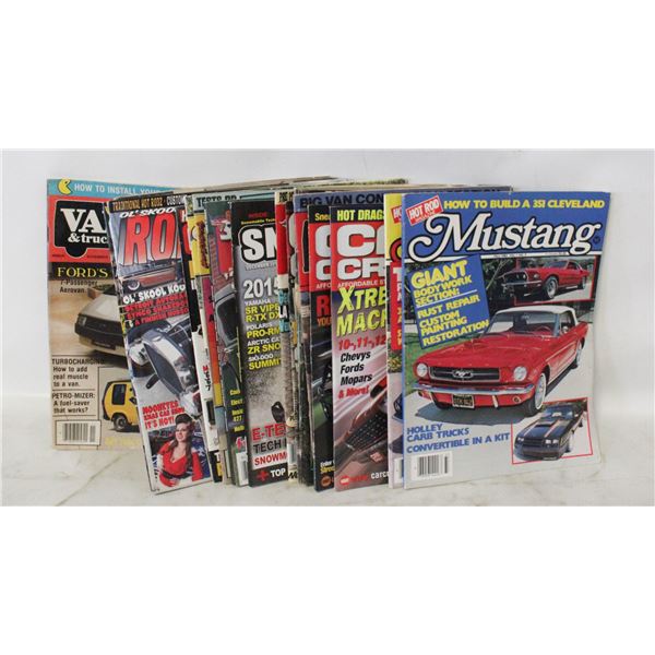 20 MUSCLE CAR BOOKS