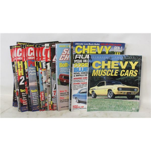 20 MUSCLE CAR BOOKS