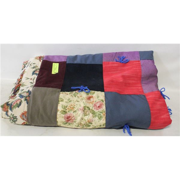 ESTATE FULL SIZE HANDMADE PATCHWORK QUILT
