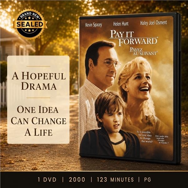 NEW DVD "PAY IT FORWARD" KEVIN SPACEY 2000