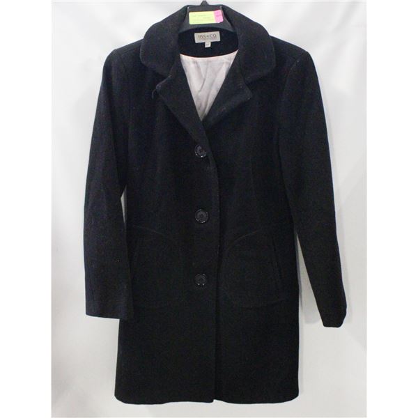 ESTATE RW&CO LADIES SZ S WOOL BUTTON UP
