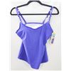 Image 1 : NEW CHRISTINA WOMENS SMALL - 6 BLUE SWIMWEAR