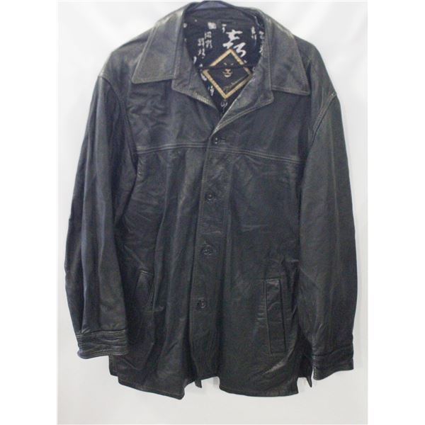 MENS 42 BIEDERMANN LEATHER JACKET