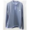 Image 1 : MENS XL ADIDAS LONG SLEEVE SPORT SHIRT BLUE