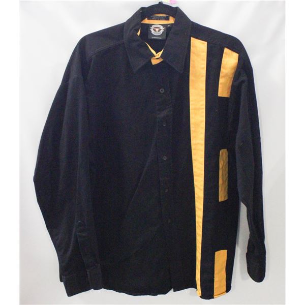 MENS L ASPHALT COWBOY LONG SLEEVE SHIRT