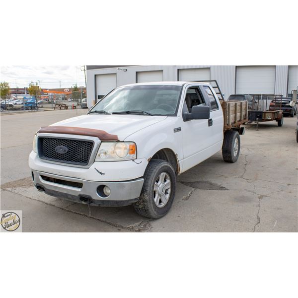 BAILIFF SEIZED: 2007 FORD F-150 XLT FLAT DECK