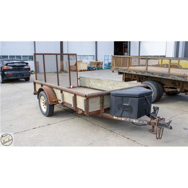BAILIFF SEIZED: 2014 CARRY ON 5.5' X 9' UTILITY TR