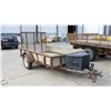 Image 1 : BAILIFF SEIZED: 2014 CARRY ON 5.5' X 9' UTILITY TR
