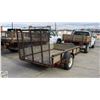 Image 3 : BAILIFF SEIZED: 2014 CARRY ON 5.5' X 9' UTILITY TR