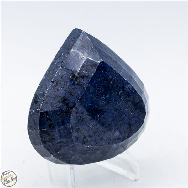 1760CT NATURAL SAPPHIRE GEMSTONE + COA