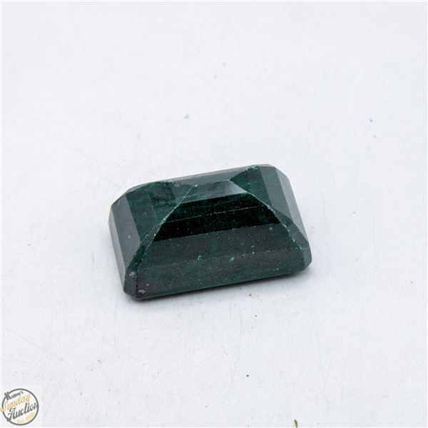 699CT NATURAL EMERALD GEMSTONE + COA