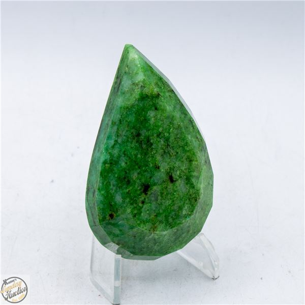 707CT NATURAL EMERALD GEMSTONE + COA