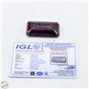 Image 2 : 156CT NATURAL RED RUBY GEMSTONE + COA
