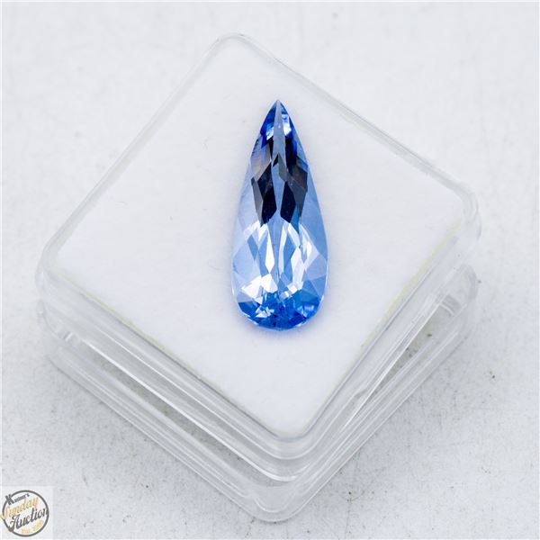 NATURAL 10.52CT SANTA MARIA AQUAMARINE GEMSTONE