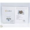 Image 3 : #5275-5.00 CT GRA CERTIFIED ROUND BRILLIANT CUT