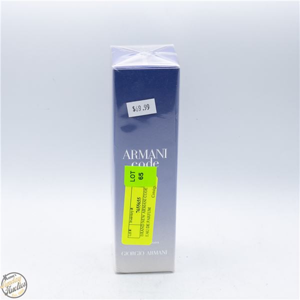 BRAND NEW ARMANI CODE 75ML EAU DE PARFUM