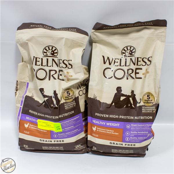 2 X 4.75LB WELLNESS CORE ADULT