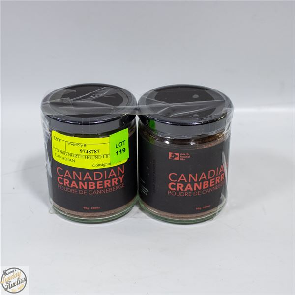 2 X 90G NORTH HOUND LIFE CANADIAN