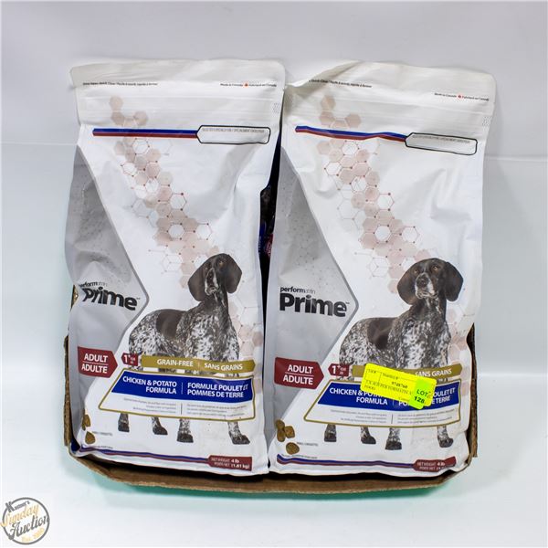 2 X 4LB PER FORMATIN ADULT DOG FOOD