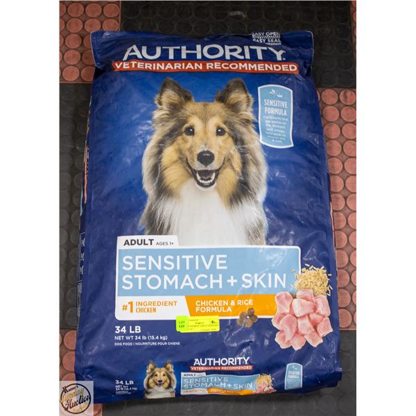 34LB AUTHORITY ADULT SENSITIVE STOMACH +