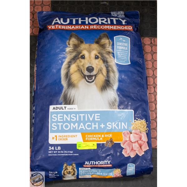 34LB AUTHORITY ADULT SENSITIVE STOMACH +
