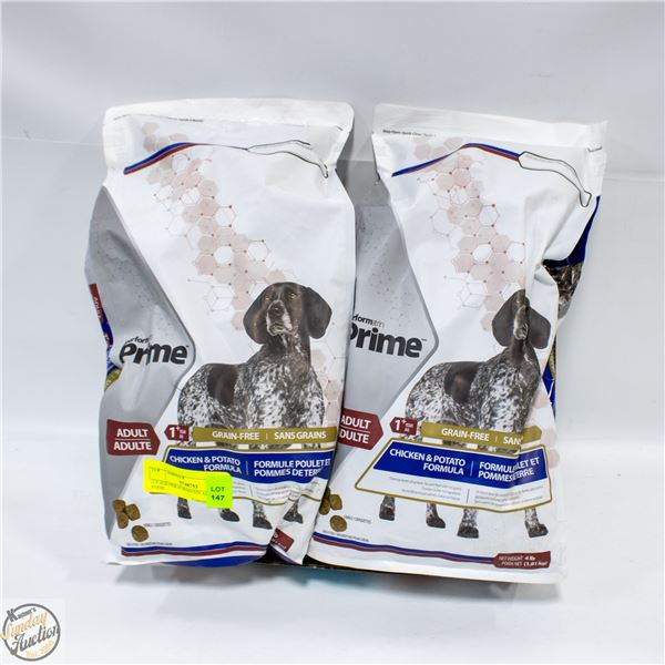 2 X 4LB PER FORMATIN ADULT DOG FOOD