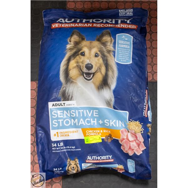 34LB AUTHORITY ADULT SENSITIVE STOMACH +