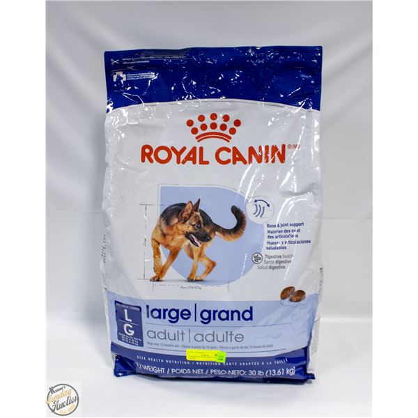 30LB ROYAL CANIN ADULT LARGE BREED