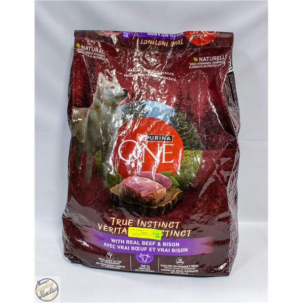 12.4KG  PURINA ONE TRUE INSTINCT DOG FOOD