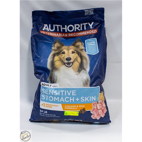 34LB AUTHORITY ADULT SENSITIVE STOMACH +