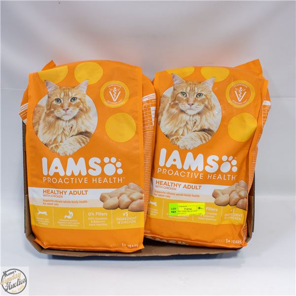 2 X 3.18KG IAMS PROACTIVE HEALTH ADULT