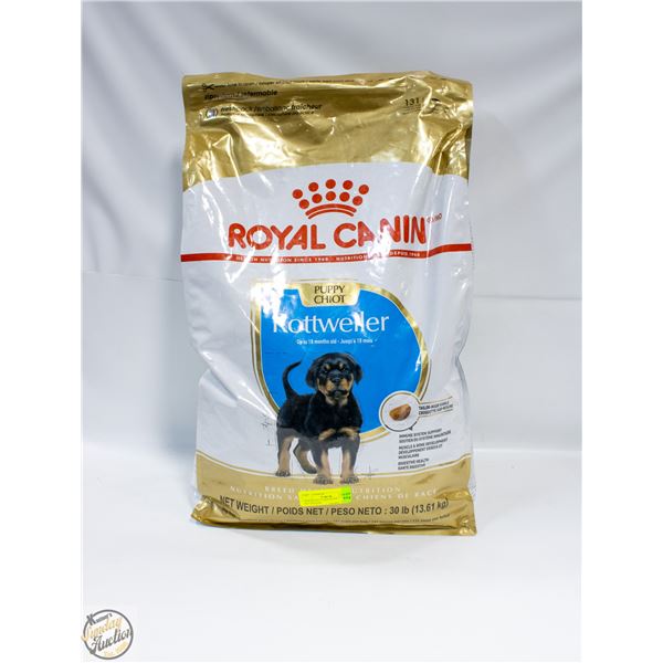 30LB ROYAL CANIN PUPPY ROTTWEILER