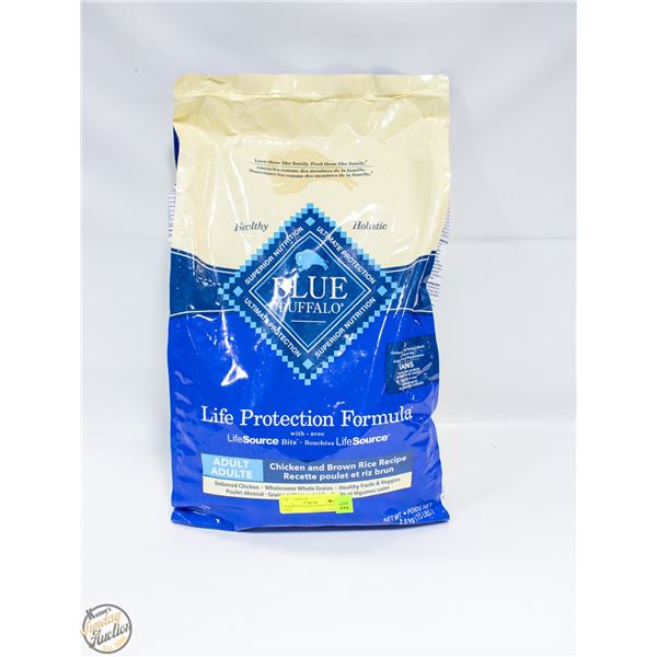 15LB BLUE BUFFALO ADULT DOG FOOD
