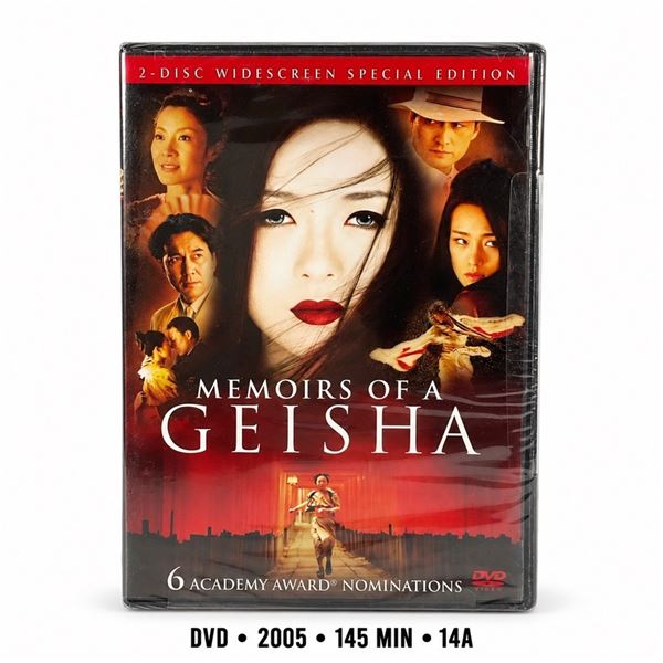 NEW DVD "MEMOIRS OF A GEISHA" DRAMA 2005