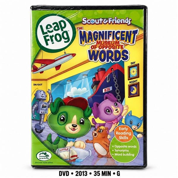 NEW DVD "LEAPFROG MAGNIFICENT MUSEUM" 2013