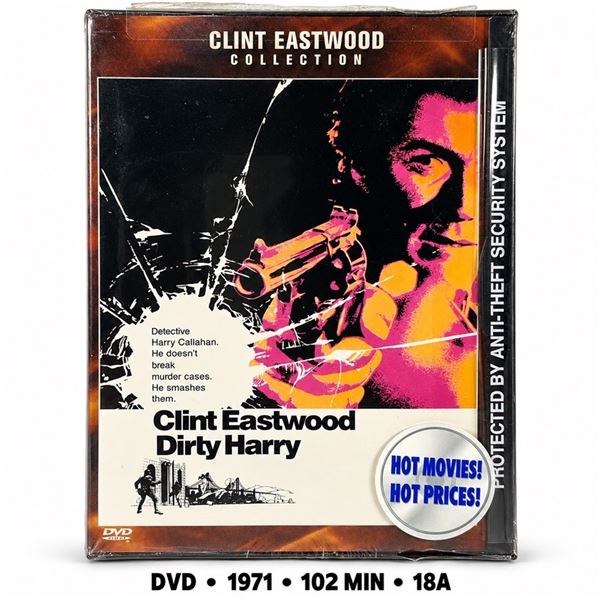 NEW DVD "DIRTY HARRY" CRIME ACTION 1971