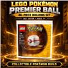 Image 1 : NEW LEGO POKEMON PREMIER BALL 46PC SET 30729